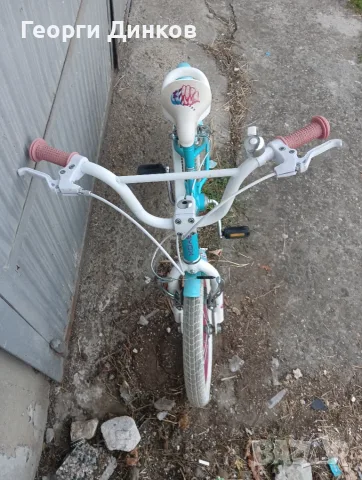 Детско колело BYOX 16 цола с помощни колела -60€-0883470565, снимка 5 - Велосипеди - 55328029