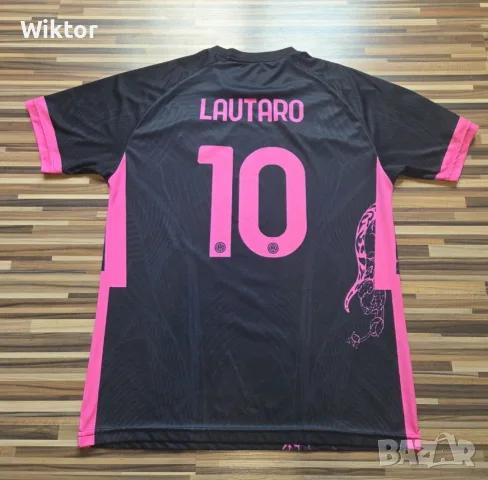 Inter Pink Snake' | Флуоресцентен Streetwear модел I S, снимка 2 - Тениски - 55423070
