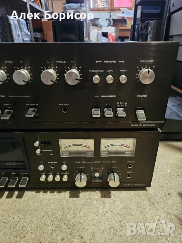 Усилвател Dual CV 1400+дек Dual C 819, снимка 3 - Ресийвъри, усилватели, смесителни пултове - 54885660