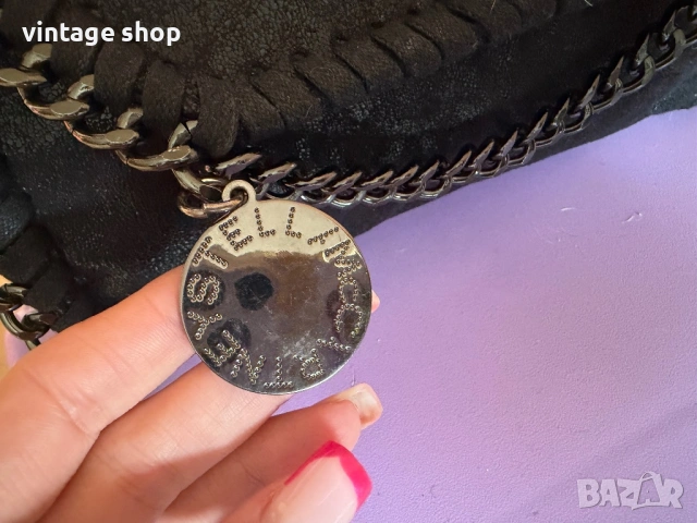 Дамска чанта Stella Mccartney,  модел Falabella crossbody, снимка 3 - Чанти - 54659395