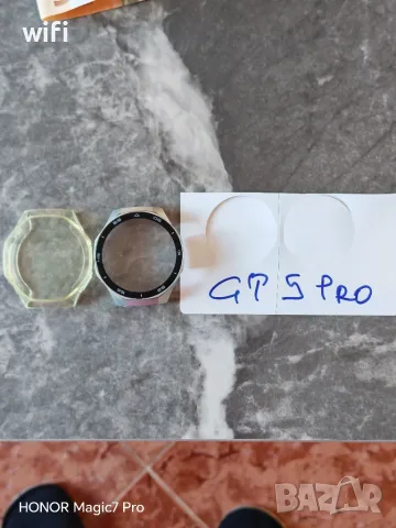Huawei Watch GT 5 Pro 46mm Titanium + аксесоари , снимка 7 - Друга електроника - 55673117