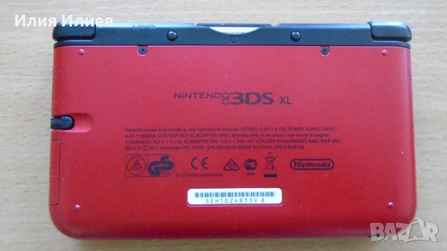 NINTENDO 3DS XL SPR-001 (EUR) Red&Black, снимка 15 - Nintendo конзоли - 55058915
