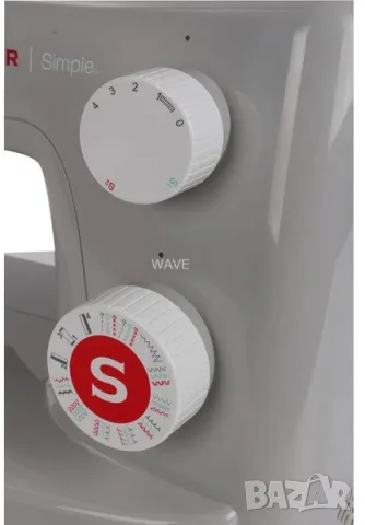 шевна машина Singer Simple 3223LG (Light Gray), снимка 4 - Шевни машини - 55343446