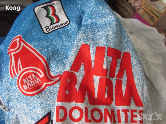 винтидж вело джърси Maratona Dolomites Saxo Bank Skoda колело Specialized Biemme Italy колоездене , снимка 3 - Велосипеди - 55050824