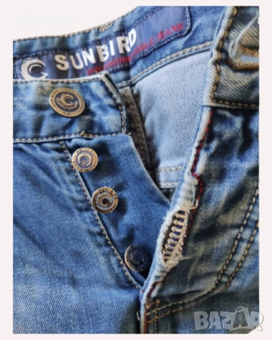 Мъжки дънки SUN BIRD – размер 31 – много запазени, снимка 15 - Дънки - 54111399