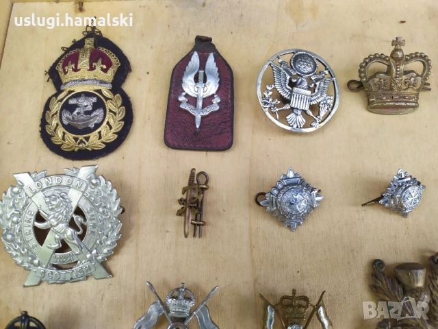 Лот стари военни нагръдни знаци, снимка 2 - Антикварни и старинни предмети - 55161368