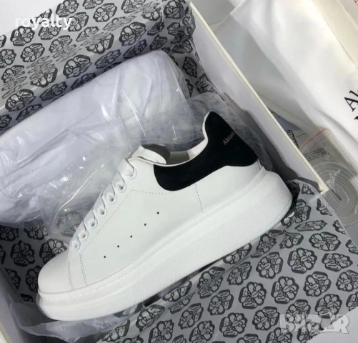 Alexander McQueen Нови Дамски Маратонки с Кутия 