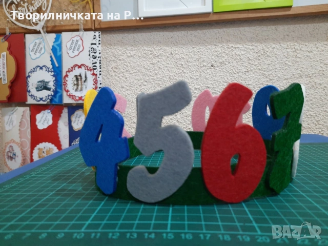 Коронки цифри, букви, слънце, дъга, снимка 13 - Шноли, диадеми, ленти - 54763114