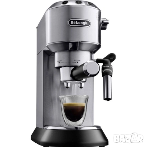 Кафемашина DELONGHI DEDICA STYLE EC685.M 1100.00 ml, 15.00 bar, СИВ, снимка 2 - Кафемашини - 54848561