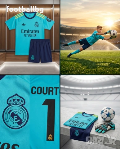 COURTOIS 1 ❤️⚽️ детско юношески футболни вратарски екипи НОВО сезон 2026-27 год, снимка 9 - Футбол - 40318584