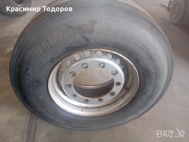 Гуми с джанти за Камион 385/65/22.5, снимка 8 - Гуми и джанти - 55693427