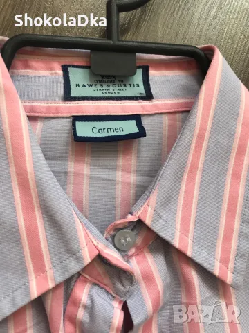 Hawes & Curtis  Риза от 100 % памук XS-S, снимка 3 - Ризи - 55664596