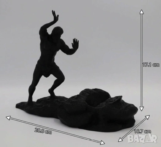 Бог Дионис стойка за напитки уиски вино водка и други статуетка фигура, снимка 5 - Декорация за дома - 54108741