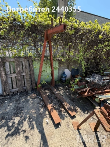 Палетна вилица за кран или мотокар , снимка 3 - Индустриална техника - 52225185