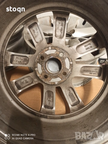 Алуминиеви джанти 17ц.4х100, снимка 6 - Гуми и джанти - 54170948