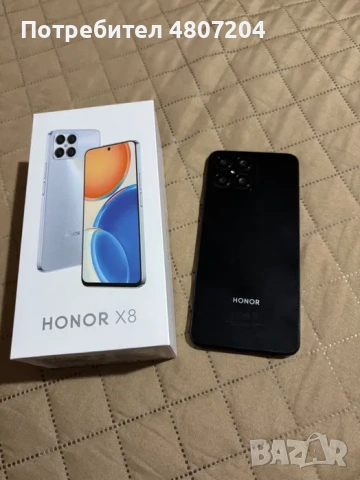 HONOR X8 с кутия, снимка 2 - Huawei - 54306236