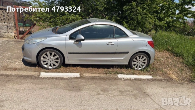 Peugeot 207 CC  cabrio 1.6 turbo benzin, снимка 3 - Автомобили и джипове - 54914441