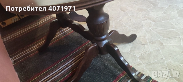 Трапезна маса от дърво масив - гр. Троян, снимка 2 - Маси - 55023018