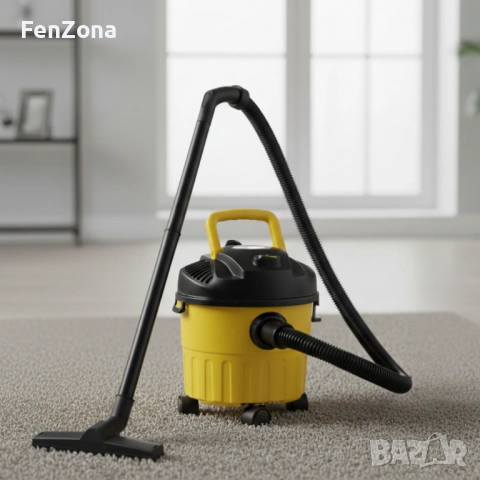 Прахосмукачка за сухо и мокро почистване с 10L контейнер, Kraft Royal, снимка 4 - Прахосмукачки - 53996439