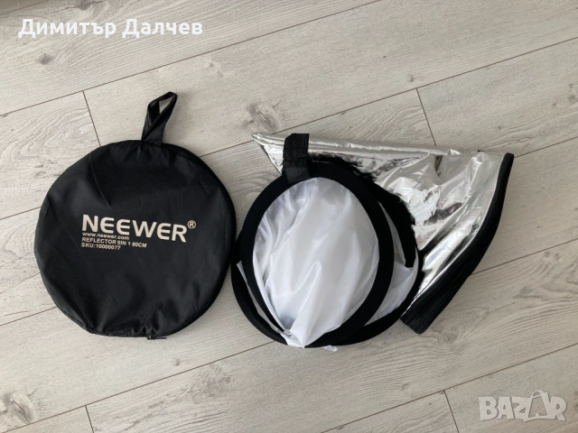 Сгъваем рефлектор NEEWER 5 в 1, снимка 3 - Чанти, стативи, аксесоари - 54815515