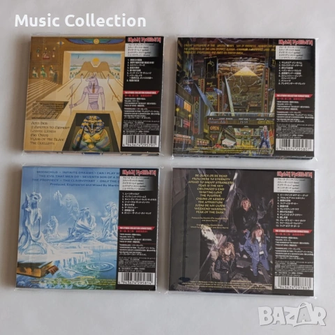 IRON MAIDEN - 8 Digipak CD Made In Japan NEW Heavy Metal, снимка 4 - CD дискове - 54473094