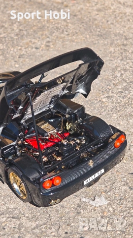Ferrari F50 BARCHETTA Bburago 1:18, снимка 5 - Колекции - 51893089