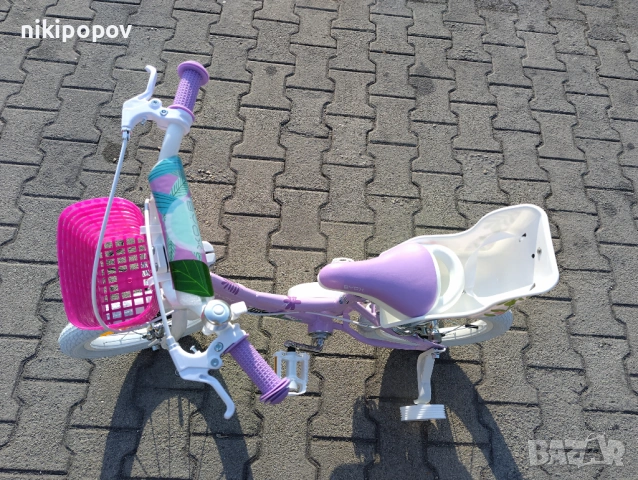 X Детски велосипед 14" EDEN виолет, снимка 8 - Велосипеди - 54394993