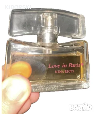 Оригинален спрян парфюм Nina Ricci Love in Paris (EDP) – 30ml (Почти пълен)