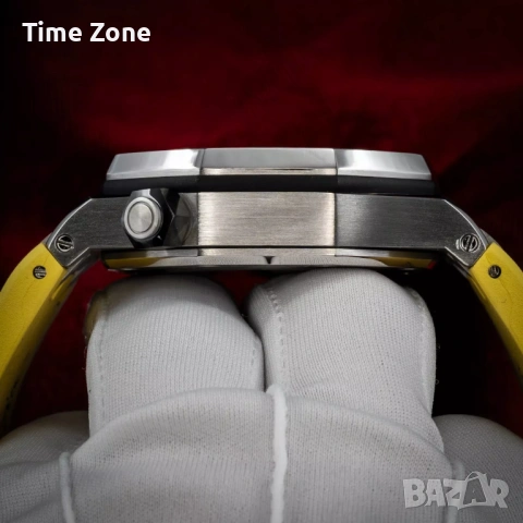 Audemars Piguet Royal Oak Offshore Diver Chronograph 42mm Steel Yellow Dial Различни Цветове, снимка 8 - Мъжки - 54045182