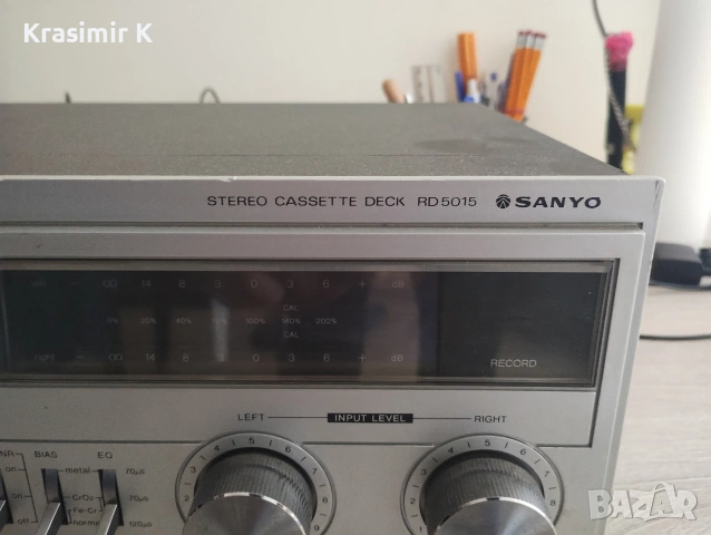 Sanyo RD5015, снимка 3 - Радиокасетофони, транзистори - 54803123