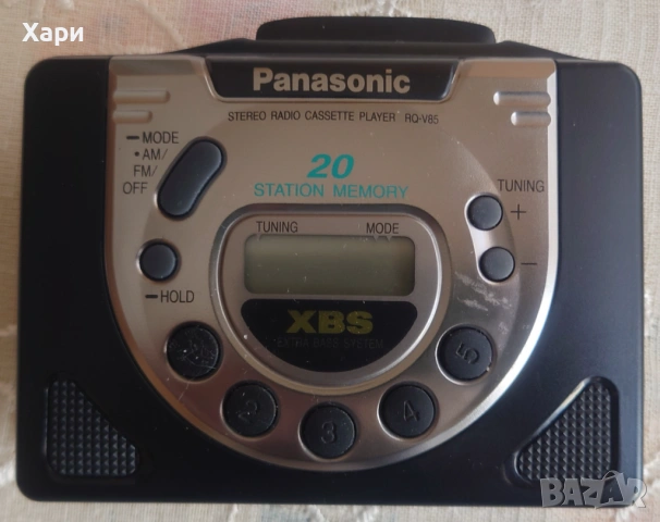 Walkman Panasonic XBS RQ-V85, снимка 2 - Радиокасетофони, транзистори - 54407620