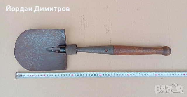Стара военна лопатка , снимка 2 - Антикварни и старинни предмети - 54529794