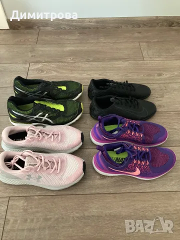 Мъжки маратонки Under Armour, Nike, Asics номера 41 и 42, снимка 2 - Маратонки - 55340385