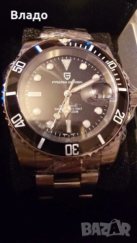 Pagani design PD1661,Rolex Submariner хомаж, японски механизъм, снимка 4 - Мъжки - 54422800