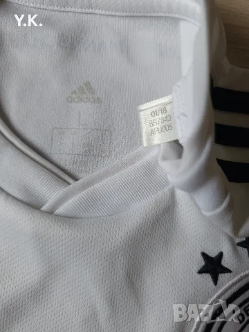 Оригинална мъжка тениска Adidas Climalite x Germany National Football Team / Season 18 (Home), снимка 4 - Тениски - 55394089