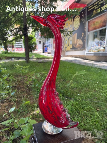 Стъклени скулптури MURANO №8196, снимка 2 - Антикварни и старинни предмети - 54820926