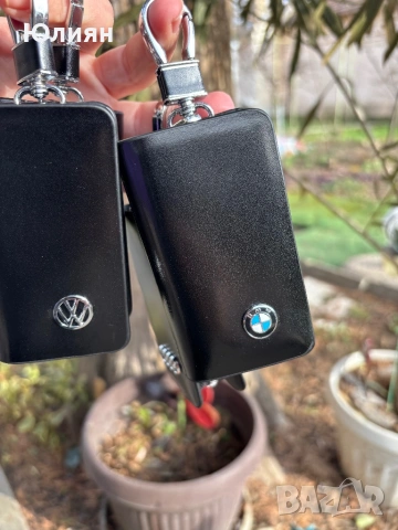  🚗 Мъжки ключодържател от естествена кожа 🖤 , снимка 3 - Други - 54459439