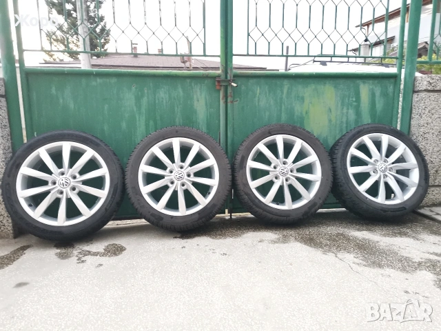 Оригинални Джанти с гуми за Фолксваген /VW/ с гуми Мишелин , снимка 7 - Гуми и джанти - 54034040