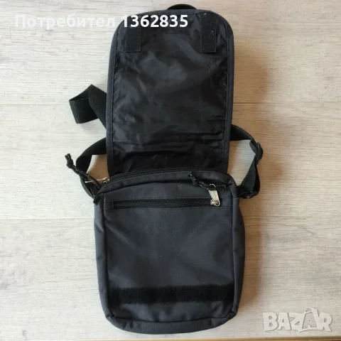 оригинална мъжка тъмно сива маркова чанта за през рамо / shoulder bag EASTPAK от САЩ, снимка 9 - Чанти - 55586738