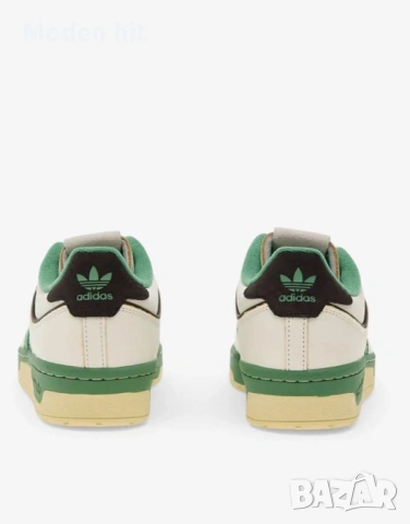 Оригинал! ADIDAS Rivalry 86 Low Shoes White/Green мъжки сникърси, снимка 5 - Маратонки - 54326200