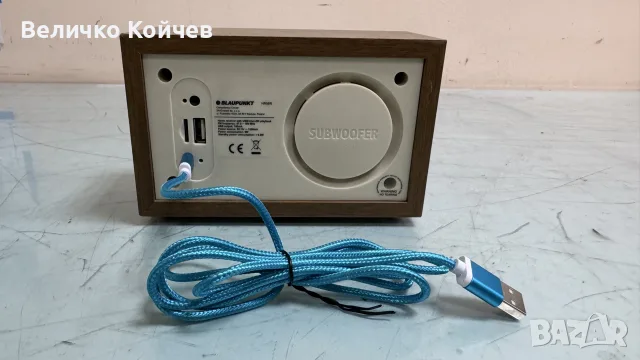 Портативно радио Blaupunkt с usb и aux,Mp3 плеър!, снимка 7 - Радиокасетофони, транзистори - 55626174