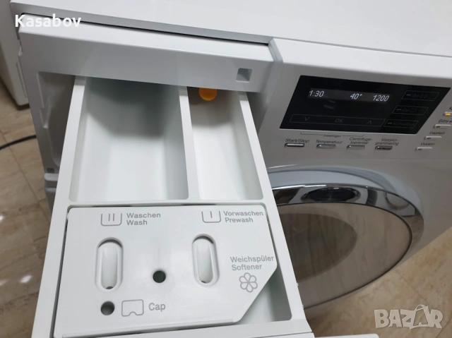 Miele W1 TwinDos Пералня Миеле 12м Гаранция, снимка 6 - Перални - 54889044