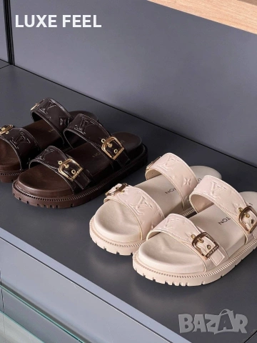 Louis Vuitton ⚜️Дамски Чехли , снимка 2 - Чехли - 54335895