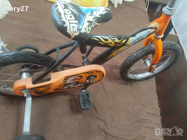 детско колело с помощни гуми 