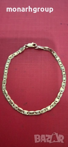 Златна гривна /585/, снимка 2 - Гривни - 55265126