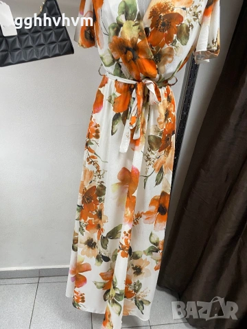 Дълга рокля, снимка 3 - Рокли - 54321619