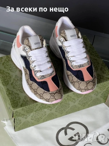 Gucci Дамски Маратонки👟Дамски Спортни Обувки Гучи Код E1370, снимка 3 - Маратонки - 53992433