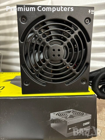 Захранване Corsair CX650 650W 80+ Bronze, снимка 4 - Захранвания и кутии - 55236521