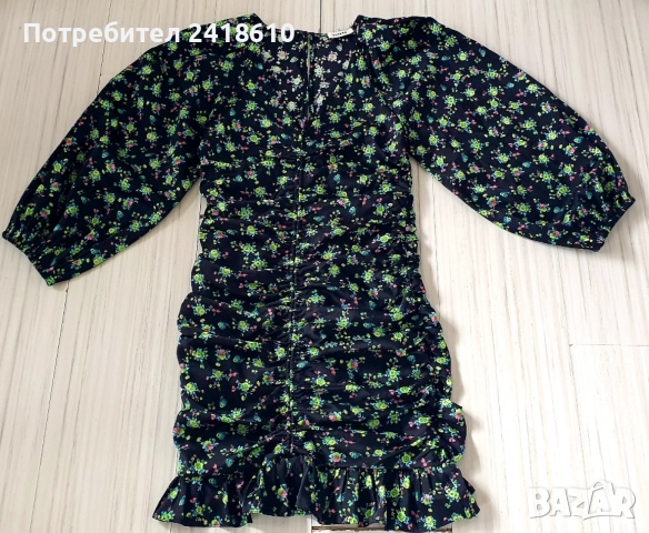 Sandro Paris Floral Dress Womens  Size 38 / S НОВО! ОРИГИНАЛ! Дамска  Рокля!, снимка 2 - Рокли - 54645614