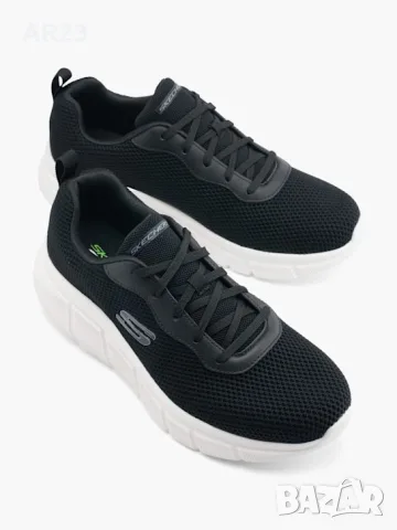 Оригинални мъжки маратонки Skechers FLEX FLOW - Черен цвят - №44